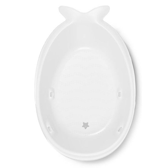 SKIP HOP VANIČKA S ERGONOMICKOU PODLOŽKOU MOBY 3 FÁZOVÁ BÍLÁ - VANIČKY PLASTOVÉ - KOUPÁNÍ A ZDRAVÍ