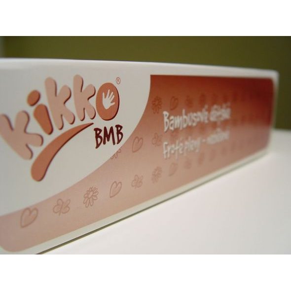 BAMBUSOVÉ PLENY KIKKO BMB 60CMX60CM NEBĚLENÉ - LÁTKOVÉ PLENY SKLÁDANÉ - PŘEBALOVÁNÍ