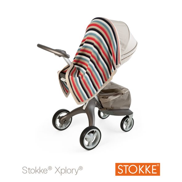 STOKKE® STROLLER PLETENÁ DEKA DO KOČÁRKU - DĚTSKÉ DEKY PRO MIMINKA - SPINKÁNÍ