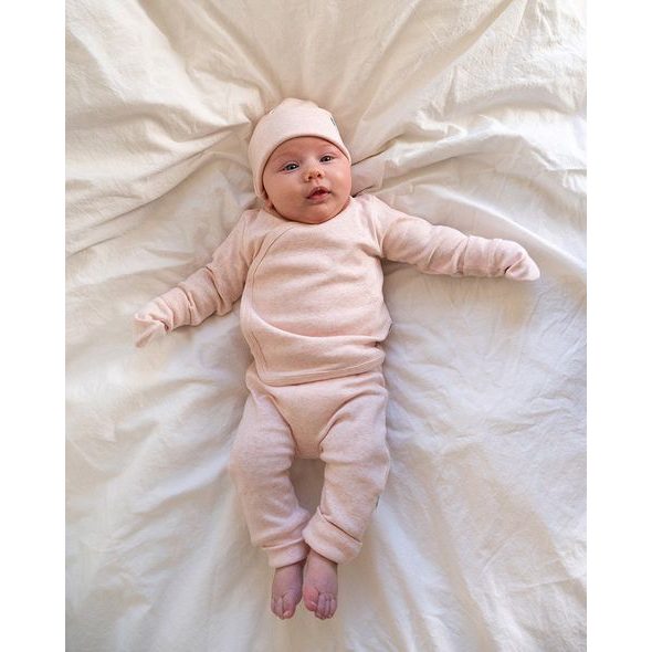 LODGER TEPLÁČKY MELANGE TAN VEL. 56 - KALHOTKY A TEPLÁČKY - PRO DĚTI