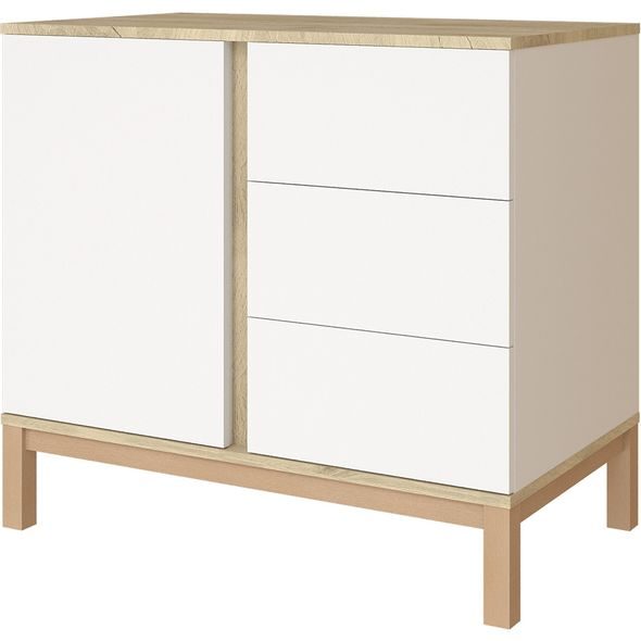 FAKTUM LOOP WHITE KOMODA - PŘEBALOVACÍ KOMODY - PŘEBALOVÁNÍ