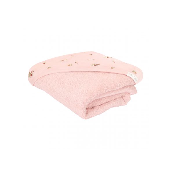 LITTLE DUTCH OSUŠKA S KAPUCÍ 75X75 CM FAIRY BLOSSOM - OSUŠKY A DĚTSKÉ ŽUPANY - KOUPÁNÍ A ZDRAVÍ