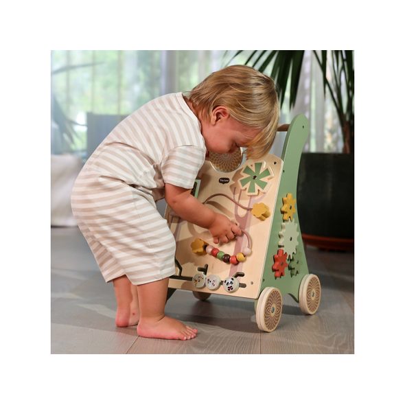 TINY LOVE CHODÍTKO S AKTIVITAMI DŘEVĚNÉ BOHO CHIC - CHODÍTKA - PRO DĚTI