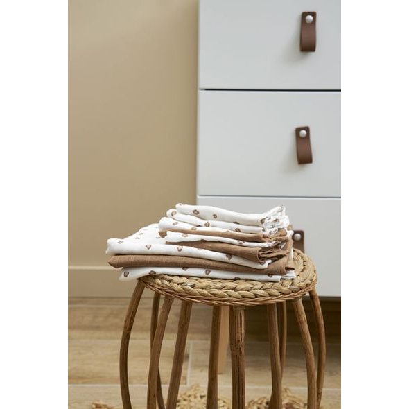 MEYCO MUŠELÍNOVÁ PLENA-ŽÍNKA 3-BALENÍ - MINI PANTHER TOFFEE - ŽÍNKY A HOUBIČKY - KOUPÁNÍ A ZDRAVÍ