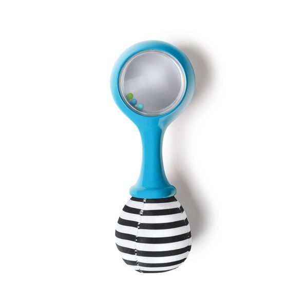 BABY EINSTEIN HRAČKA CHRASTÍTKO SHAKE & GROOVE™ 2KS, 0M+ - MOTORICKÉ A HUDEBNÍ - PRO DĚTI
