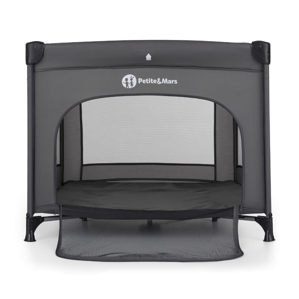 PETITE&MARS OHRÁDKA CESTOVNÍ NOOK URBAN CHARCOAL GREY - OHRÁDKY - KOUPÁNÍ A ZDRAVÍ