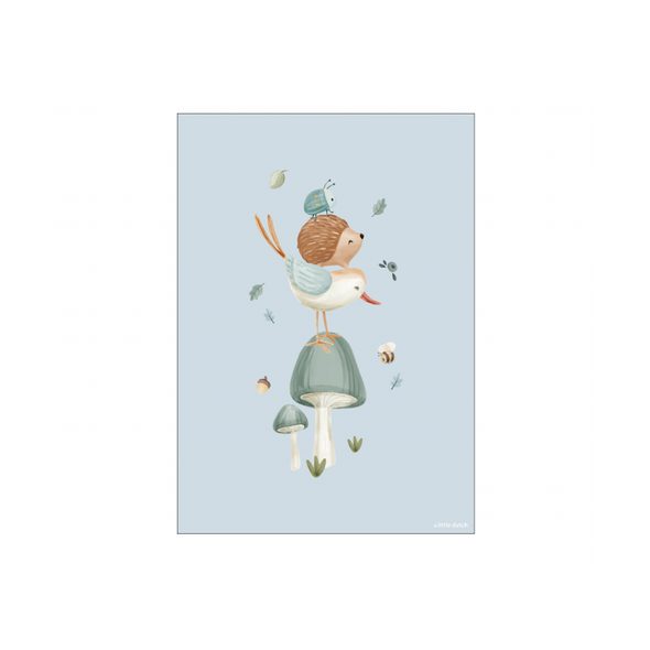 LITTLE DUTCH PLAKÁT A3 FOREST WONDERS - DEKORACE A POLIČKY - SPINKÁNÍ