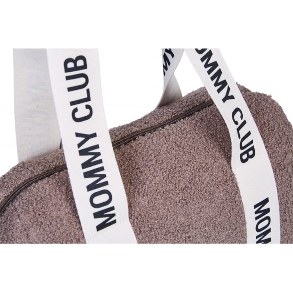 CHILDHOME PŘEBALOVACÍ TAŠKA MOMMY CLUB SIGNATURE TEDDY SOFT BROWN - PŘEBALOVACÍ TAŠKY - KOČÁRKY A PŘÍSLUŠENSTVÍ