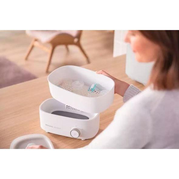 PHILIPS AVENT STERILIZÁTOR PARNÍ ELEKTRICKÝ PREMIUM - STERILIZÁTORY - KRMENÍ