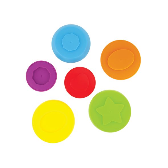 INFANTINO SADA SKLÁDACÍCH HRAČEK IMAGINATION STACKERS - STAVEBNICE A PUZZLE - PRO DĚTI