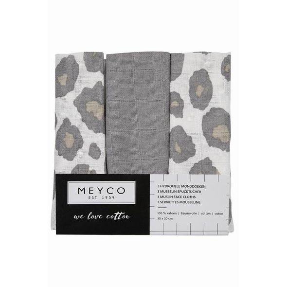 MEYCO PLENA-ŽÍNKA PANTHER NEUTRAL/UNI GREY/PANTHER NEUTRAL - ŽÍNKY A HOUBIČKY - KOUPÁNÍ A ZDRAVÍ
