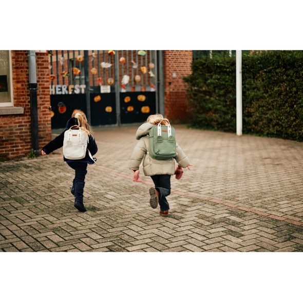 CHILDHOME DĚTSKÝ BATOH MINI CLUB SIGNATURE OFF WHITE - BATOHY A TAŠKY - PRO DĚTI