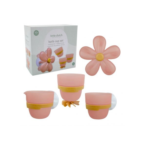 LITTLE DUTCH SADA KELÍMKŮ DO KOUPELE KVĚTINA - KVĚTINY A MOTÝLI - PRO DĚTI