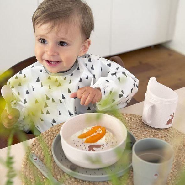 LÄSSIG SIPPY CUP PP/CELLULOSE LITTLE FOREST RABBIT - DĚTSKÉ HRNEČKY - KRMENÍ