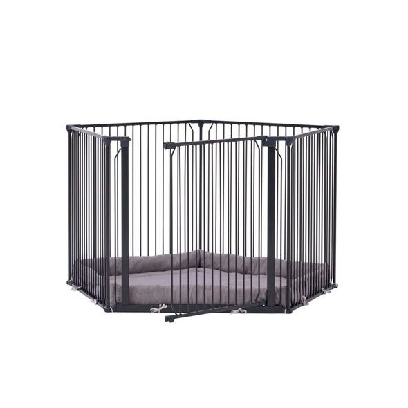 BABY DAN UNIVERZÁLNÍ OHRÁDKA BABYDAN COMBIFIT 5STRANNÁ OHRÁDKA, ČERNÁ - OHRÁDKY - KOUPÁNÍ A ZDRAVÍ