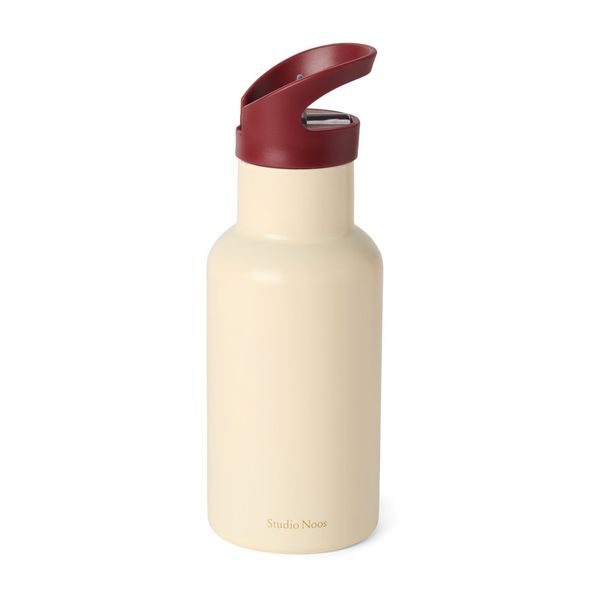 STUDIO NOOS NEREZOVÁ LÁHEV NA NÁPOJ SMALL 350ML L KRÉMOVÁ - TERMOOBALY A TERMOSKY - KRMENÍ