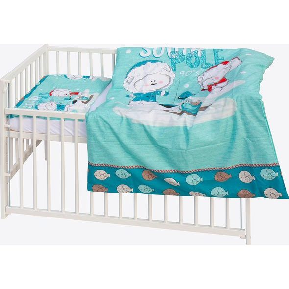 SCARLETT DĚTSKÁ POSTÝLKA S KOMPLETNÍ VÝBAVOU SCARLETT 120 X 60 CM - LEDY - DŘEVĚNÉ POSTÝLKY - SPINKÁNÍ