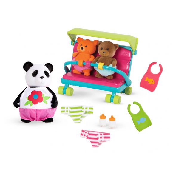 LI'L WOODZEEZ SADA NA BABYSITTING - DOPLŇKY PRO FIGURKY - PRO DĚTI