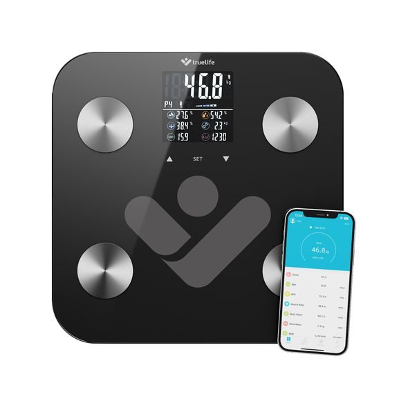 TRUELIFE FITSCALE W6 BT BLACK - KOUPÁNÍ A DENNÍ PÉČE - KOUPÁNÍ A ZDRAVÍ