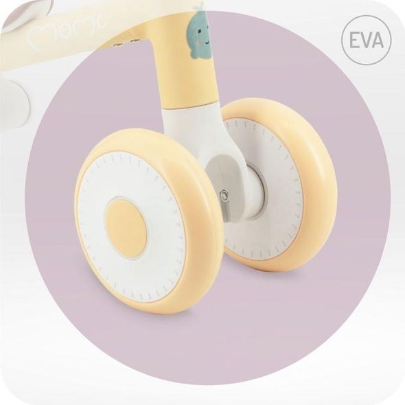 MOMI ODRÁŽEDLO MOMI DEX ŽLUTÉ - VOZÍTKA A ODRÁŽEDLA - PRO DĚTI