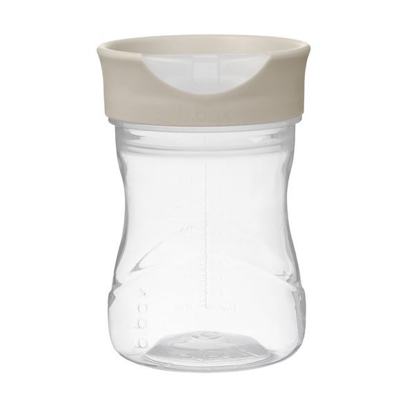 B.BOX UNIVERZÁLNÍ SADA NA PITÍ 3V1, 240 ML - BÉŽOVÁ - DĚTSKÉ HRNEČKY - KRMENÍ