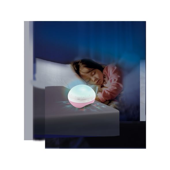 INFANTINO HUDEBNÍ KOLOTOČ S PROJEKCÍ 3V1 RŮŽOVÝ - KOLOTOČE NA POSTÝLKU - PRO DĚTI