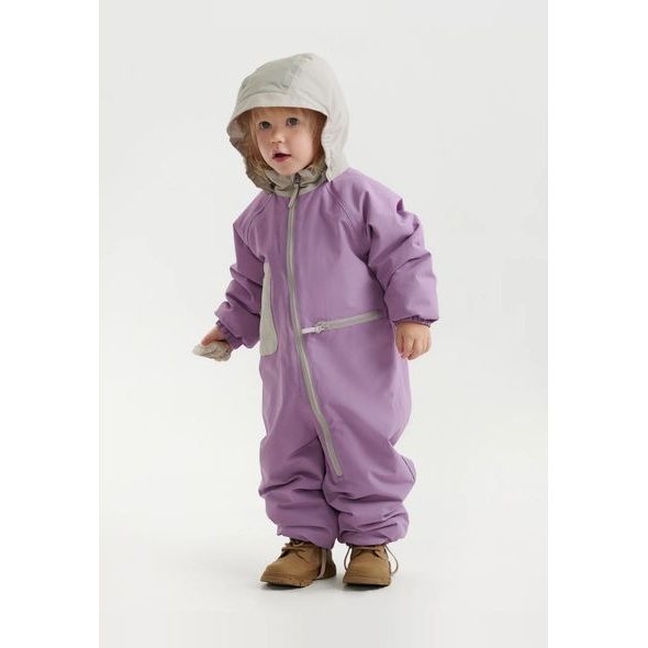 LEOKID KOMBINÉZA COLOR KIT PURPLE FIN VEL. 12 - 18 MĚSÍCŮ (VEL. 80) - ZIMNÍ KOMBINÉZY - PRO DĚTI