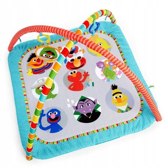 BRIGHT STARTS DEKA NA HRANÍ SESAME STREEET FRIENDS 0M+ - HRACÍ DEKY - PRO DĚTI