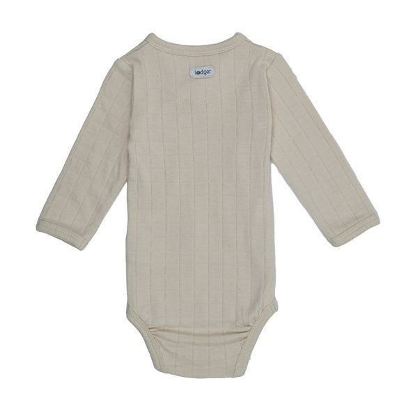 LODGER ROMPER LS SOLID BIRCH 74 - BODY - PRO DĚTI