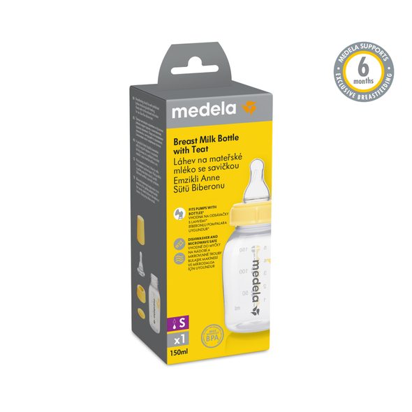 MEDELA LÁHEV S DUDLÍKEM - KOJENECKÉ LAHVE - KRMENÍ