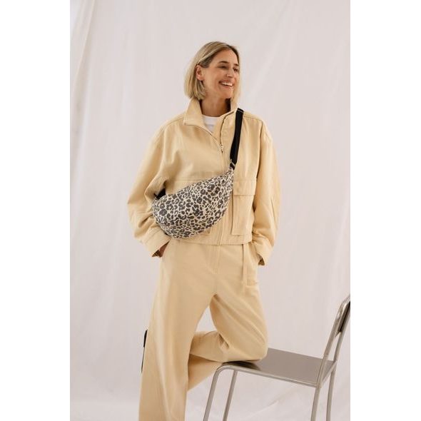 STUDIO NOOS SOFT COTTON ADULT FANNY KABELKA LEOPARD - ORGANIZÉRY A KOŠÍKY - KOČÁRKY A PŘÍSLUŠENSTVÍ