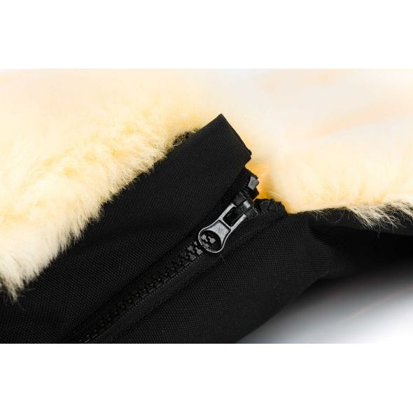FILLIKID FUSAK ZIMNÍ Z JEHNĚČÍ KOŽEŠINY BERNINA BLACK - FUSAKY DO KOČÁRKU - KOČÁRKY A PŘÍSLUŠENSTVÍ