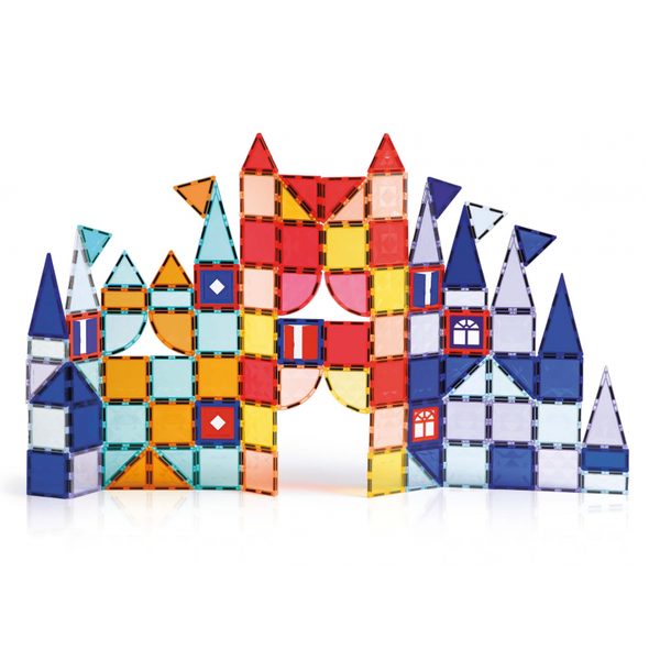 LUDI MAGNETICKÁ STAVEBNICE XXL 100 KS - STAVEBNICE A PUZZLE - PRO DĚTI