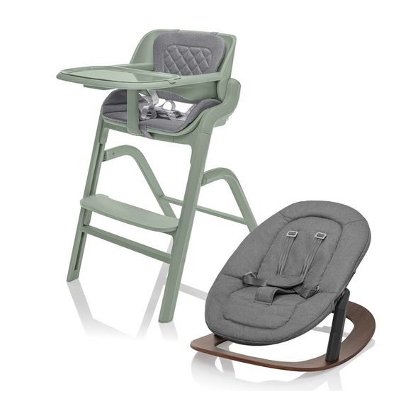 ZOPA SET ŽIDLIČKA INSPIRA + NOVOROZENECKÝ SET + HOUPACÍ ZÁKLADNA - JÍDELNÍ ŽIDLIČKY DŘEVĚNÉ - KRMENÍ