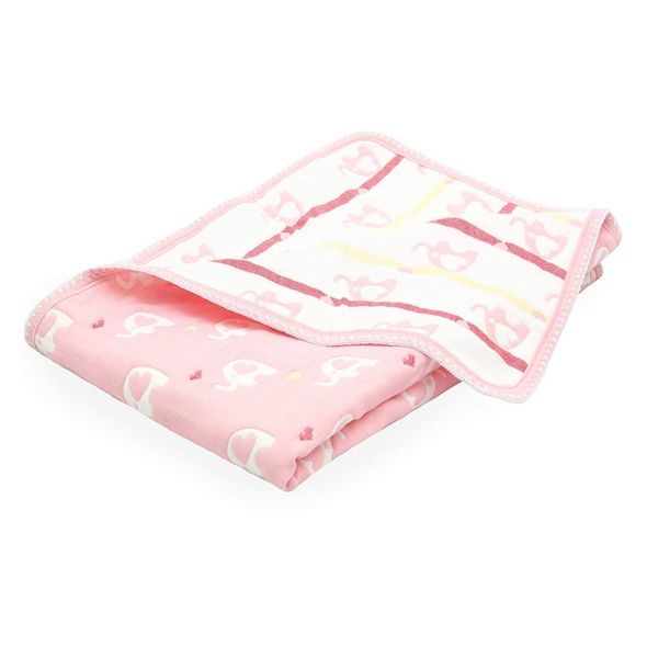 SCAMP DEKA 6-VRSTVÁ,BAVLNA (ROSE WHITE ELEPHANT) - DĚTSKÉ DEKY PRO MIMINKA - SPINKÁNÍ