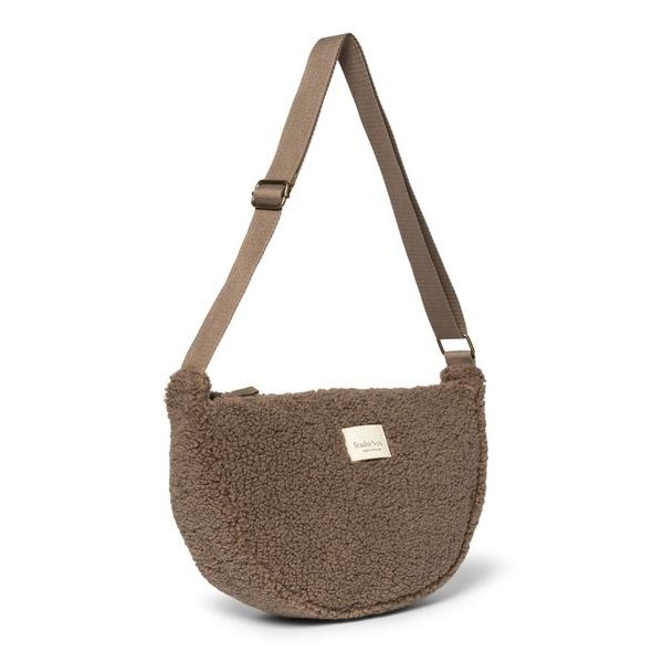 STUDIO NOOS TEDDY ADULT FANNY KABELKA BROWN - ORGANIZÉRY A KOŠÍKY - KOČÁRKY A PŘÍSLUŠENSTVÍ
