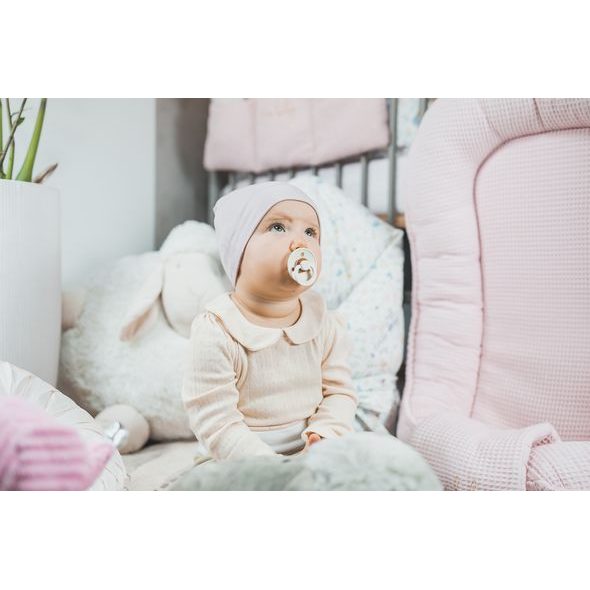 ENIE BABY DĚTSKÁ ČEPICE BAMBOO 0-3M RŮŽOVÁ - ČEPIČKY A KLOBOUČKY - PRO DĚTI