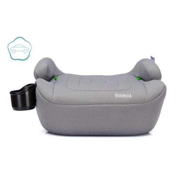 FILLIKID PODSEDÁK FLIP DELUXE ISOFIX I-SIZE GREY - AUTOSEDAČKY 15-36KG - AUTOSEDAČKY A PŘÍSLUŠENSTVÍ