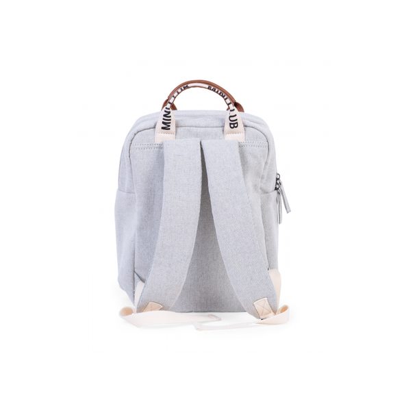 CHILDHOME DĚTSKÝ BATOH MINI CLUB SIGNATURE OFF WHITE - BATOHY A TAŠKY - PRO DĚTI