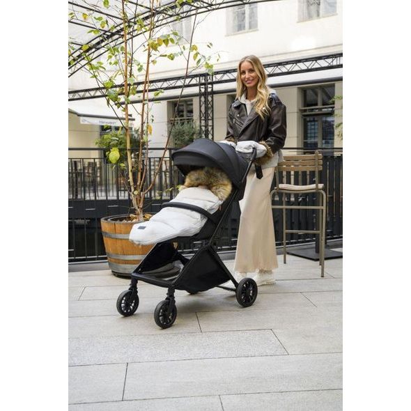 MOMI RUKAVICE KE KOČÁRKU MOMI ČERNÉ - RUKÁVNÍKY NA KOČÁREK - KOČÁRKY A PŘÍSLUŠENSTVÍ