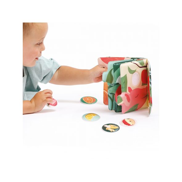 LUDI KNÍŽKA S VŮNÍ OVOCE - KNÍŽKY PRO NEJMENŠÍ - PRO DĚTI