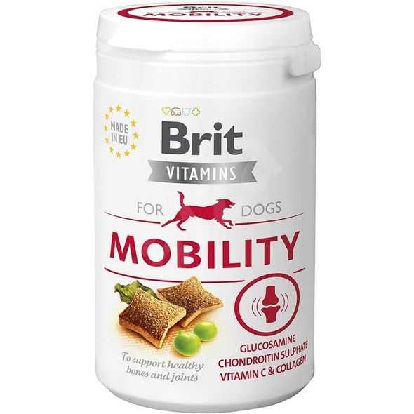 BRIT VITAMINS MOBILITY 150 G - DOPLŇKY STRAVY PRO PSY - CHOVATELSKÉ POTŘEBY MALVÍKZOO