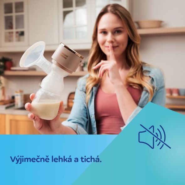 CANPOL BABIES PŘENOSNÁ ELEKTRICKÁ ODSÁVAČKA MATEŘSKÉHO MLÉKA POWERPUMP - ODSÁVAČKY MATEŘSKÉHO MLÉKA - KRMENÍ