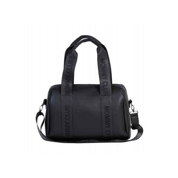 CHILDHOME PŘEBALOVACÍ TAŠKA MOMMY CLUB SIGNATURE VEGAN LEATHER BLACK - PŘEBALOVACÍ TAŠKY - KOČÁRKY A PŘÍSLUŠENSTVÍ