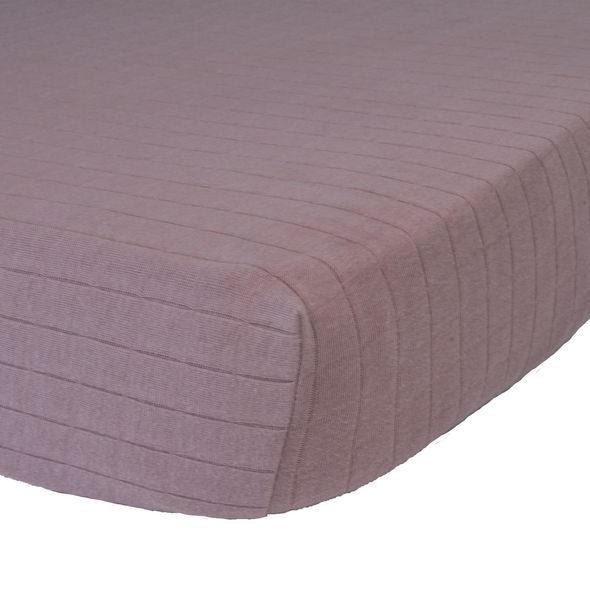 LODGER SLUMBER SOLID 60 X 120 CM ROSE - PROSTĚRADLA - SPINKÁNÍ