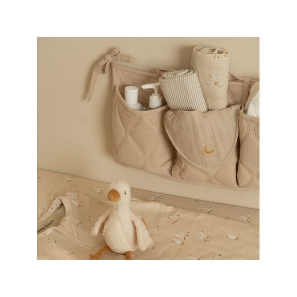 LITTLE DUTCH ORGANIZÉR PURE SOFT BEIGE - DEKORACE A POLIČKY - SPINKÁNÍ