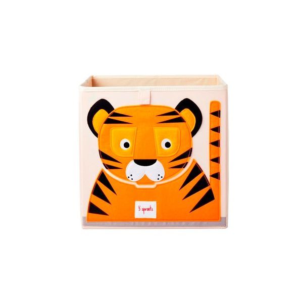 3 SPROUTS ÚLOŽNÝ BOX TIGER ORANGE - BOXY NA HRAČKY - SPINKÁNÍ