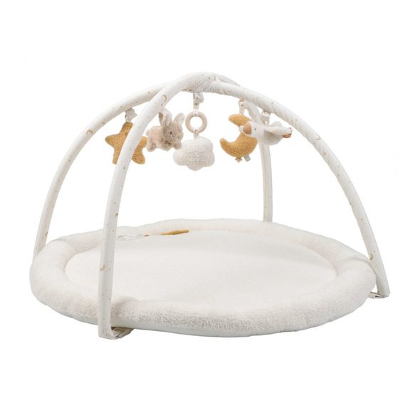 LITTLE DUTCH HRACÍ DEKA S HRAZDOU NEWBORN NATURALS - FARMA - PRO DĚTI