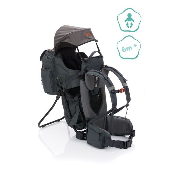 FILLIKID KROSNA NA DÍTĚ ADVENTURE GREY MELANGE - KROSNY - NOŠENÍ & SPORT