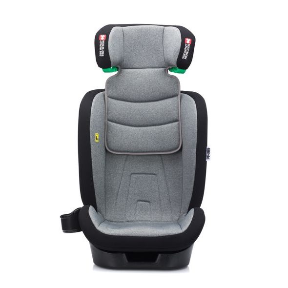 FILLIKID AUTOSEDAČKA ELI PRO ISOFIX I-SIZE 100-150 CM GREY - AUTOSEDAČKY 9-36KG - AUTOSEDAČKY A PŘÍSLUŠENSTVÍ